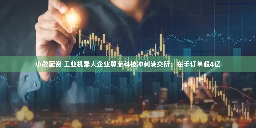 小散配资 工业机器人企业翼菲科技冲刺港交所：在手订单超4亿