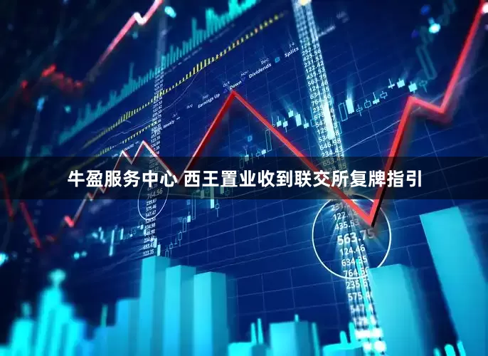 牛盈服务中心 西王置业收到联交所复牌指引